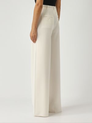 4. Jez cady fabric trousers for women White