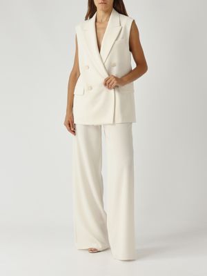 2. Jez cady fabric trousers for women White