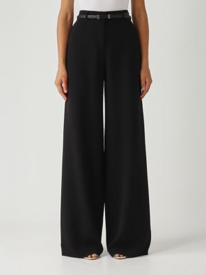 Jez cady fabric trousers for women Black Max Mara Studio