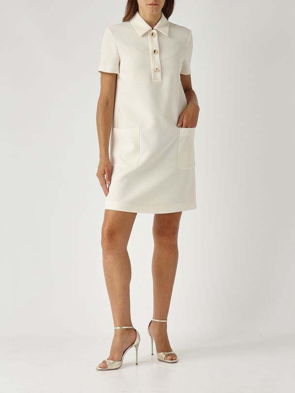 2. Vestido de mujer Austin en tejido cady Crema Max Mara Studio 2526226031600
