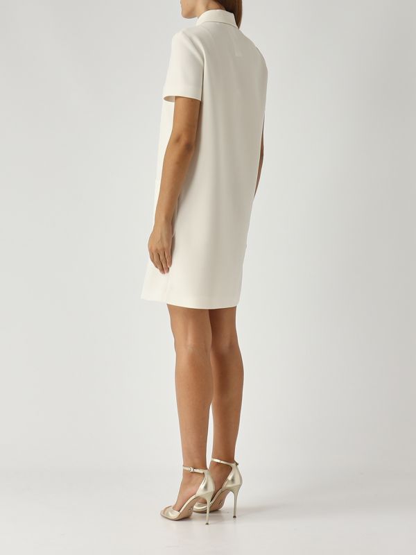 4. Vestido de mujer Austin en tejido cady Crema Max Mara Studio 2526226031600