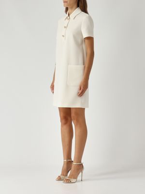 3. Austin cady fabric dress for women Cream Max Mara Studio 2526226031600