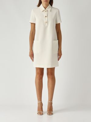 Max Mara Footing flared silk chiffon dress for women