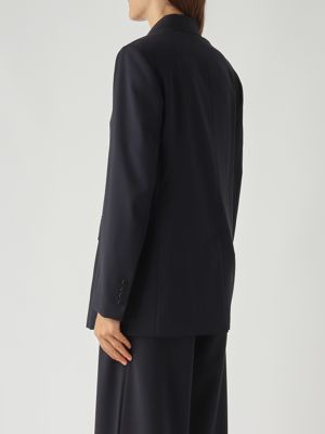 4. Blazer donna Nice in tela di lana vergine Navy Max Mara Studio 2526046101600