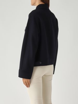 4. Chaqueta de mujer Fiero de lana virgen Azul marino