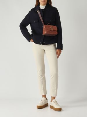 2. Chaqueta de mujer Fiero de lana virgen Azul marino