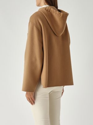 4. Caban Mina en laine vierge et cachemire pour femme Chameau Max Mara Studio 2526086021600