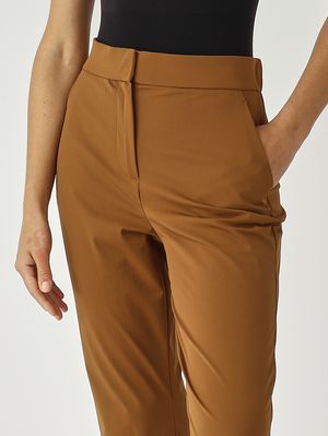 5. Women's Quirino trousers in technical fabric Caramel MM Max Mara 2526786047600