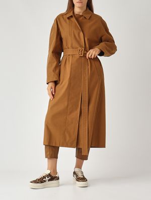 2. Cappotto donna Alibi in cotone impermeabile Caramello MM Max Mara 2526026027600