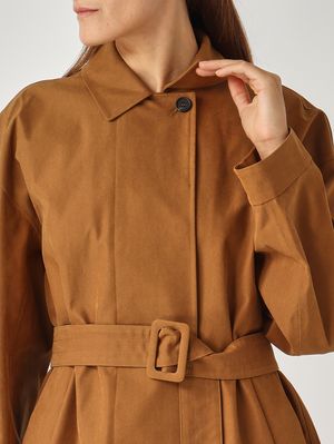 6. Cappotto donna Alibi in cotone impermeabile Caramello MM Max Mara 2526026027600