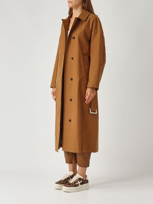 3. Cappotto donna Alibi in cotone impermeabile Caramello MM Max Mara 2526026027600