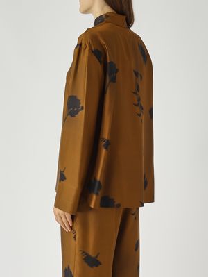 4. Chemise pour femme Eraclea en soie Tabac MM Max Mara 2526116057600