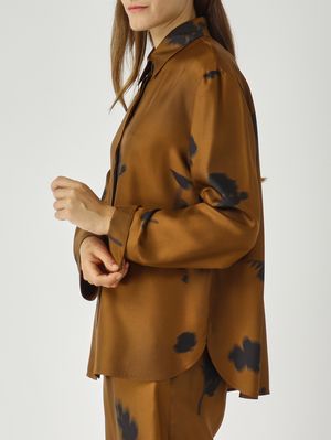 5. Chemise pour femme Eraclea en soie Tabac MM Max Mara 2526116057600
