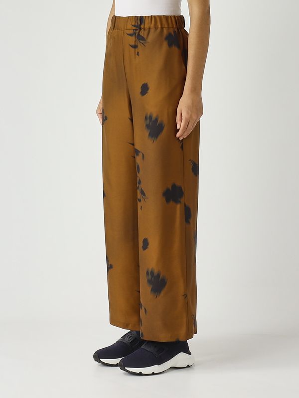 3. Pantalon femme Helga en soie Caramel MM Max Mara 2526136037600