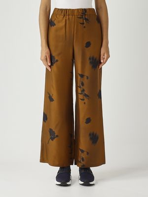 S Max Mara Abba wide-leg cotton twill trousers for women