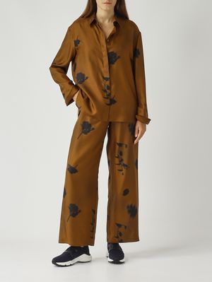 2. Damenhose Helga aus Seide Karamell MM Max Mara 2526136037600