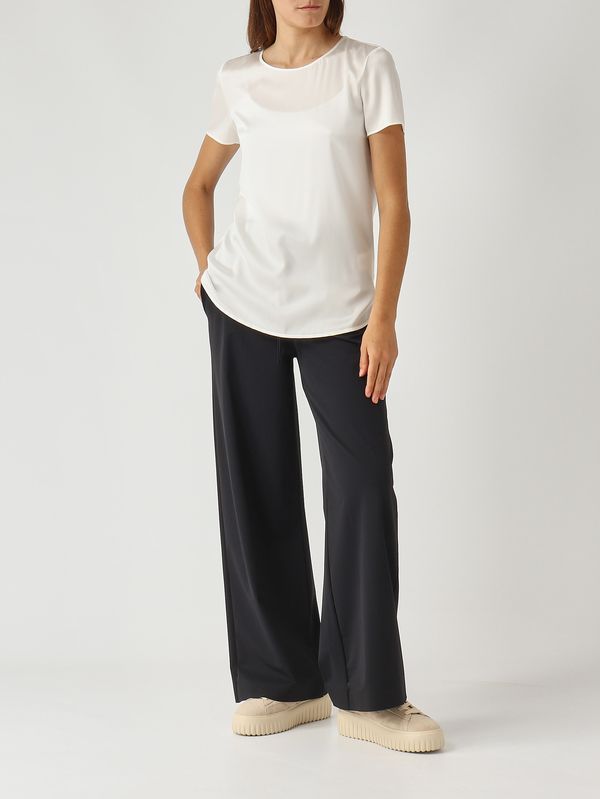 2. Blusa donna Cortona in seta stretch Bianco Ottico MM Max Mara 2526116017600