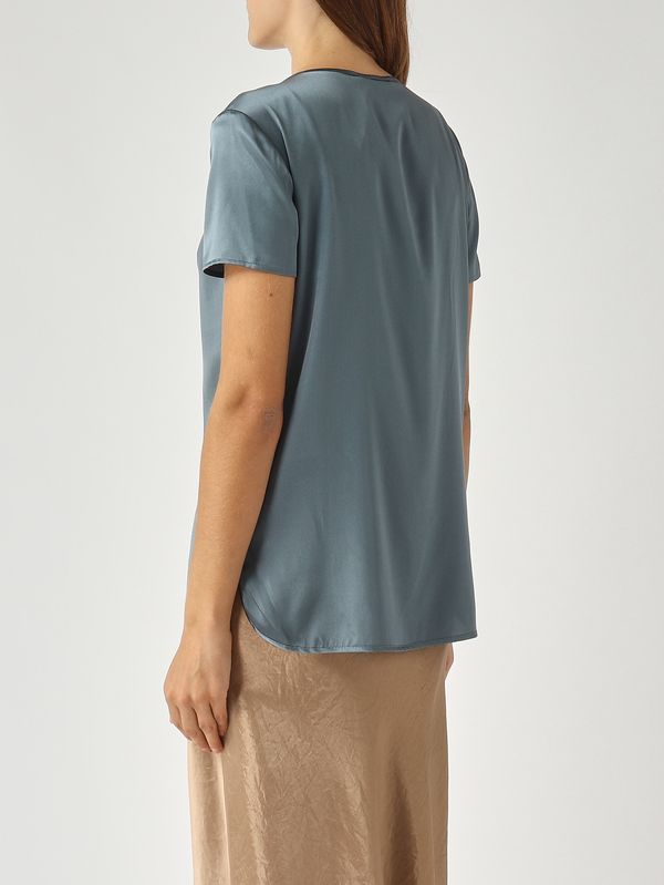 4. Damenbluse Cortona aus Stretch-Seide Zuckerrohpapier MM Max Mara 2526116017600