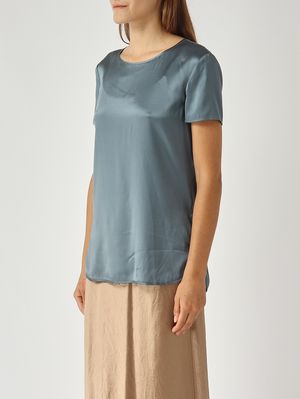 3. Damenbluse Cortona aus Stretch-Seide Zuckerrohpapier MM Max Mara 2526116017600