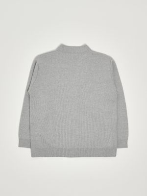 2. Virgin wool cardigan for boys Grey Melange Fendi jug191auku