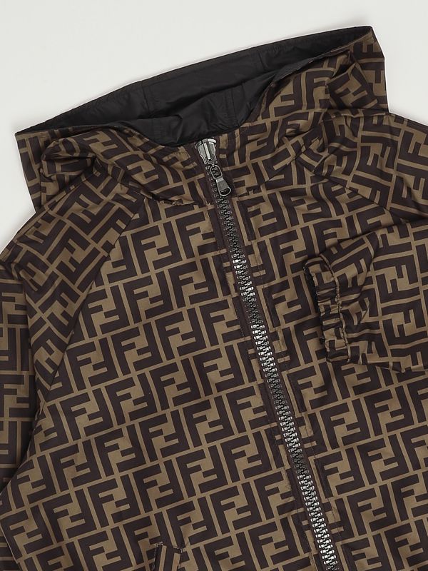 Giacca bambino in nylon jua092aeyc Nero