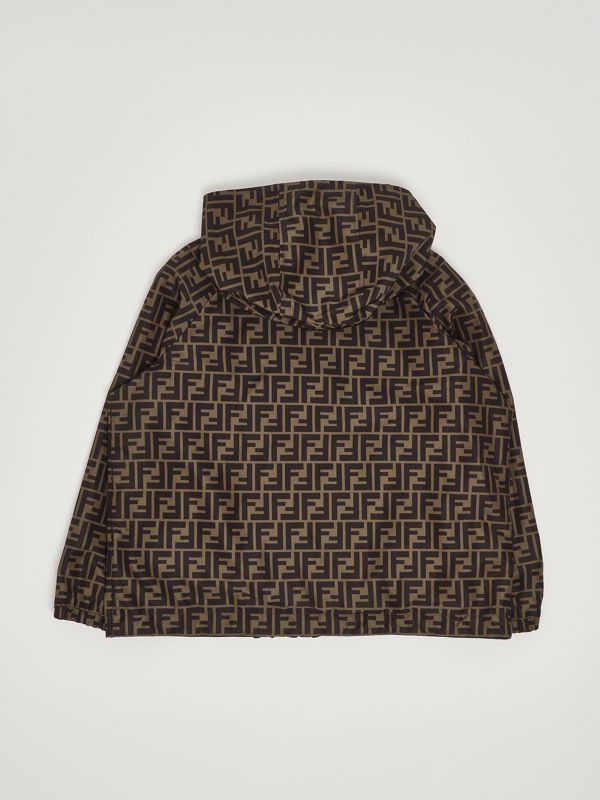 FENDIジャケット Fendi Nylon jacket for boys - Black | Caposerio.com