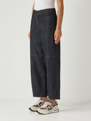 3. Damenjeans John aus Baumwoll- und Kapok-Denim Dunkler Jeansstoff S Max Mara 2529186021600