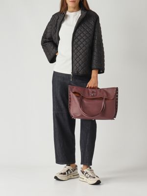 2. Damenjeans John aus Baumwoll- und Kapok-Denim Dunkler Jeansstoff S Max Mara 2529186021600