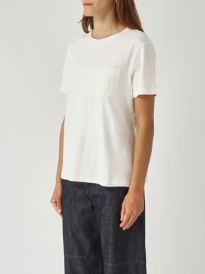 3. Women's Madera cotton T-shirt White S Max Mara 2529976011600