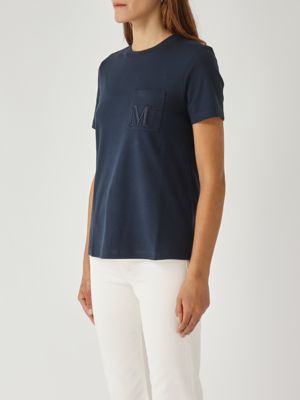 3. Women's Madera cotton T-shirt Navy