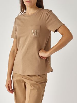 5. Women's Madera cotton T-shirt Tobacco
