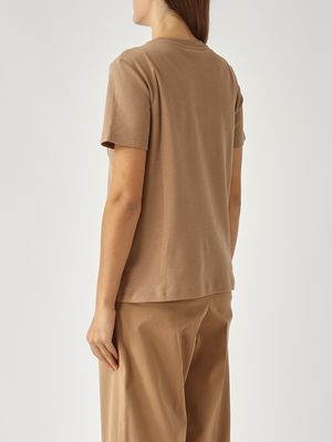 4. Women's Madera cotton T-shirt Tobacco