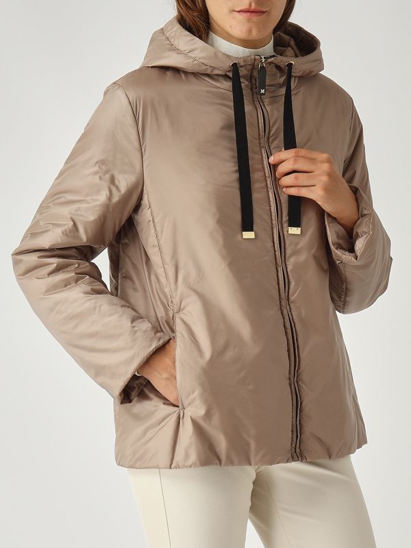 Max Mara the Cube Greenh women's jacket in water-repellent canvas