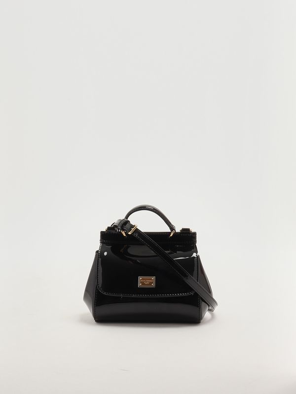 3. Borsa bambina Miss Sicily mini in pelle Nero Dolce e Gabbana eb0003a1067