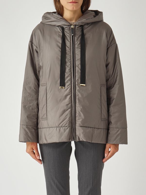1. Daria women's jacket in water-repellent canvas Voltolina Gray Max Mara the Cube 2529486104600
