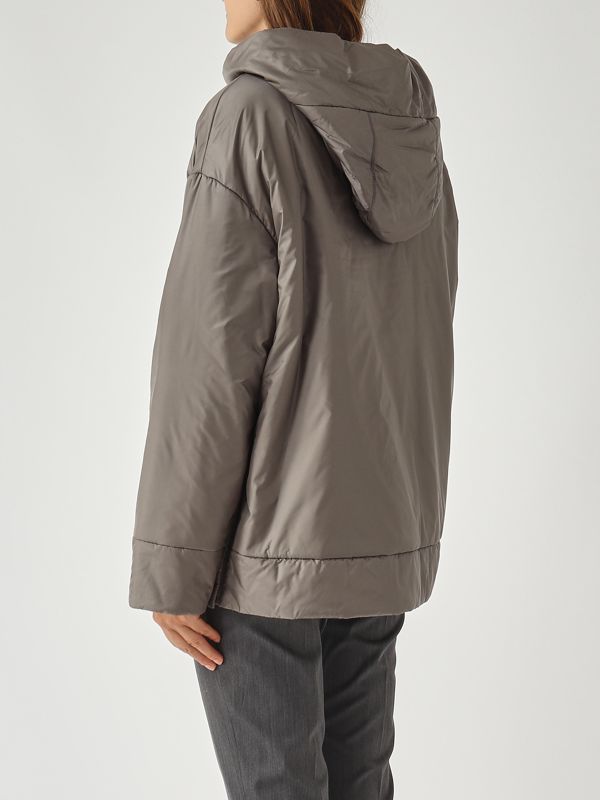 4. Giacca donna Daria in tela antigoccia Grigio Voltolina Max Mara the Cube 2529486104600