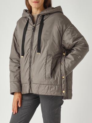5. Daria women's jacket in water-repellent canvas Voltolina Gray Max Mara the Cube 2529486104600