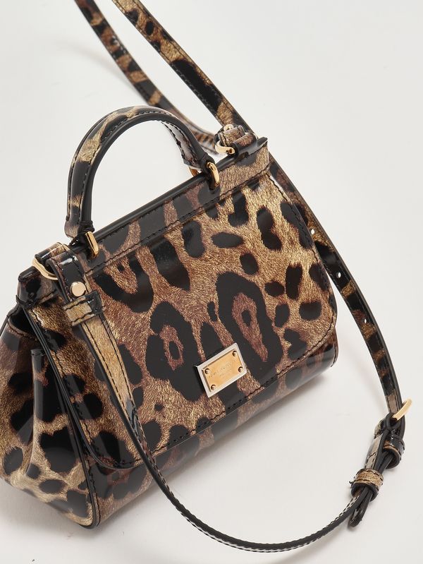 5. Borsa bambina Miss Sicily mini in pelle Maculato Dolce e Gabbana eb0003am568