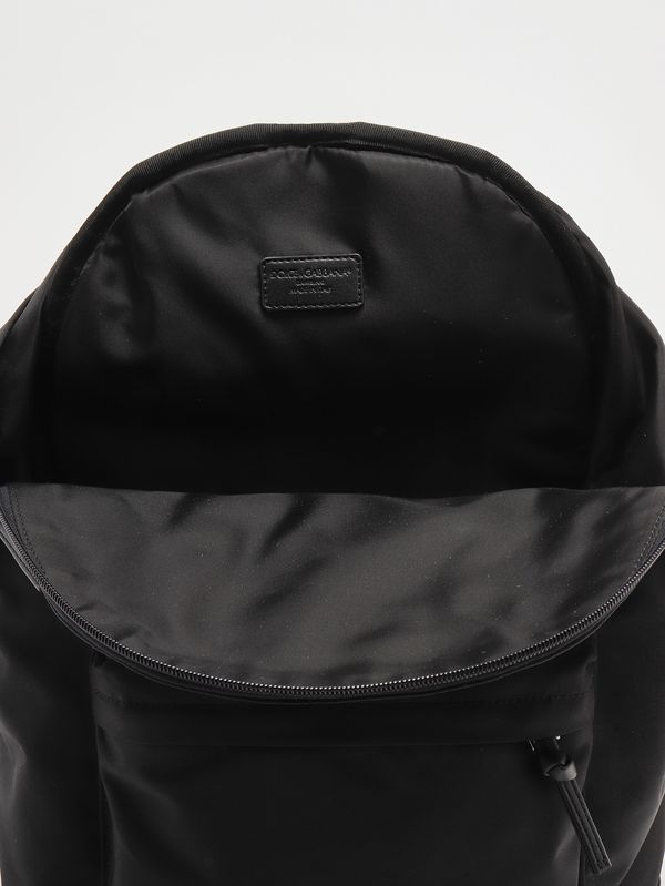4. Children's nylon backpack Black Dolce e Gabbana em0074am224