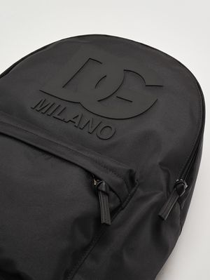 3. Children's nylon backpack Black