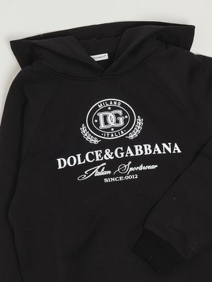 3. Boys' cotton sweatshirt Black