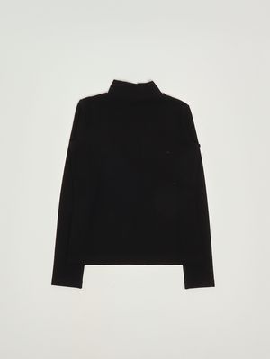 2. Girls' cotton mock-neck top Black Dolce e Gabbana l5jtleg7n9l