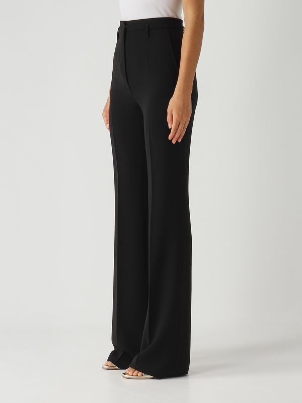 3. Alabama cady trousers for women Black Max Mara Studio 2526136131600