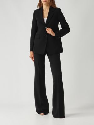 2. Pantalon Alabama en cady pour femme Noir Max Mara Studio 2526136131600