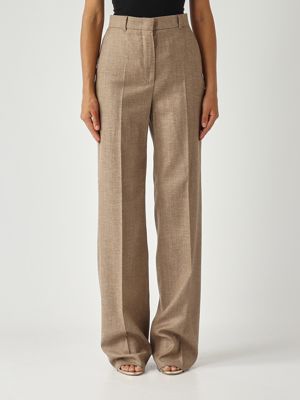 Max Mara Calibri silk trousers for women 2411131014600