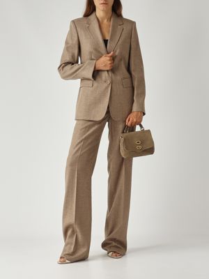 2. Damenhose Eziana aus Woll-Leinen-Gemisch Batavia Seil Max Mara Studio 2526136041600