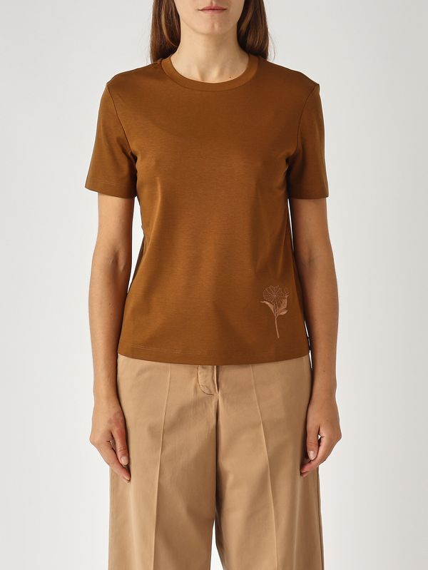 1. Camiseta de mujer cómoda de modal y algodón Tabaco MM Max Mara 2526946027600