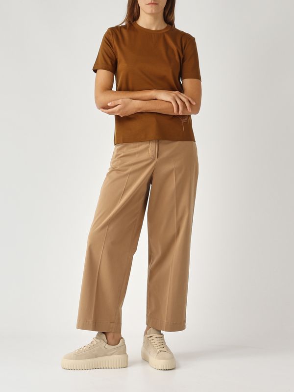 2. Camiseta de mujer cómoda de modal y algodón Tabaco MM Max Mara 2526946027600