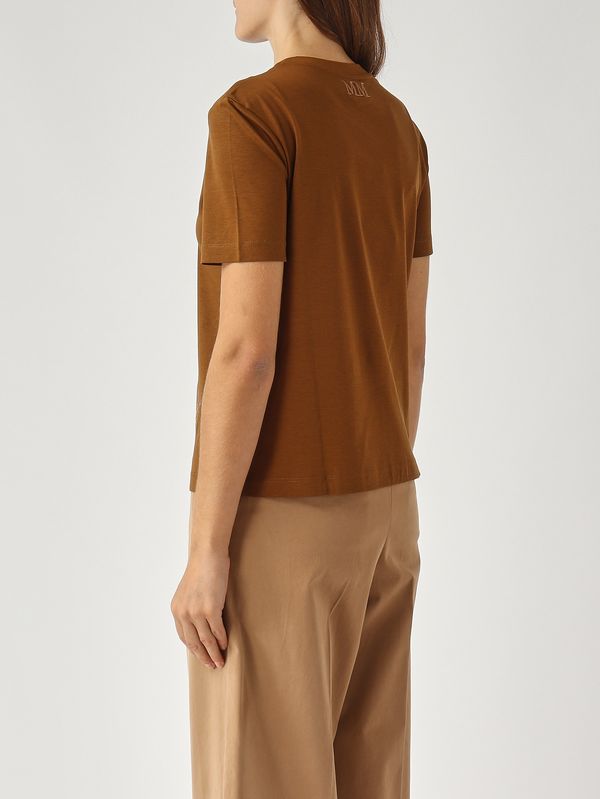 4. Camiseta de mujer cómoda de modal y algodón Tabaco MM Max Mara 2526946027600