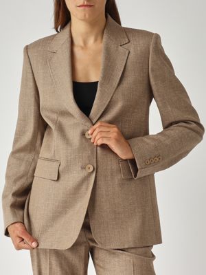 5. Hodeida Damenblazer aus Wolle-Leinen-Gemisch Seil Max Mara Studio 2526046071600
